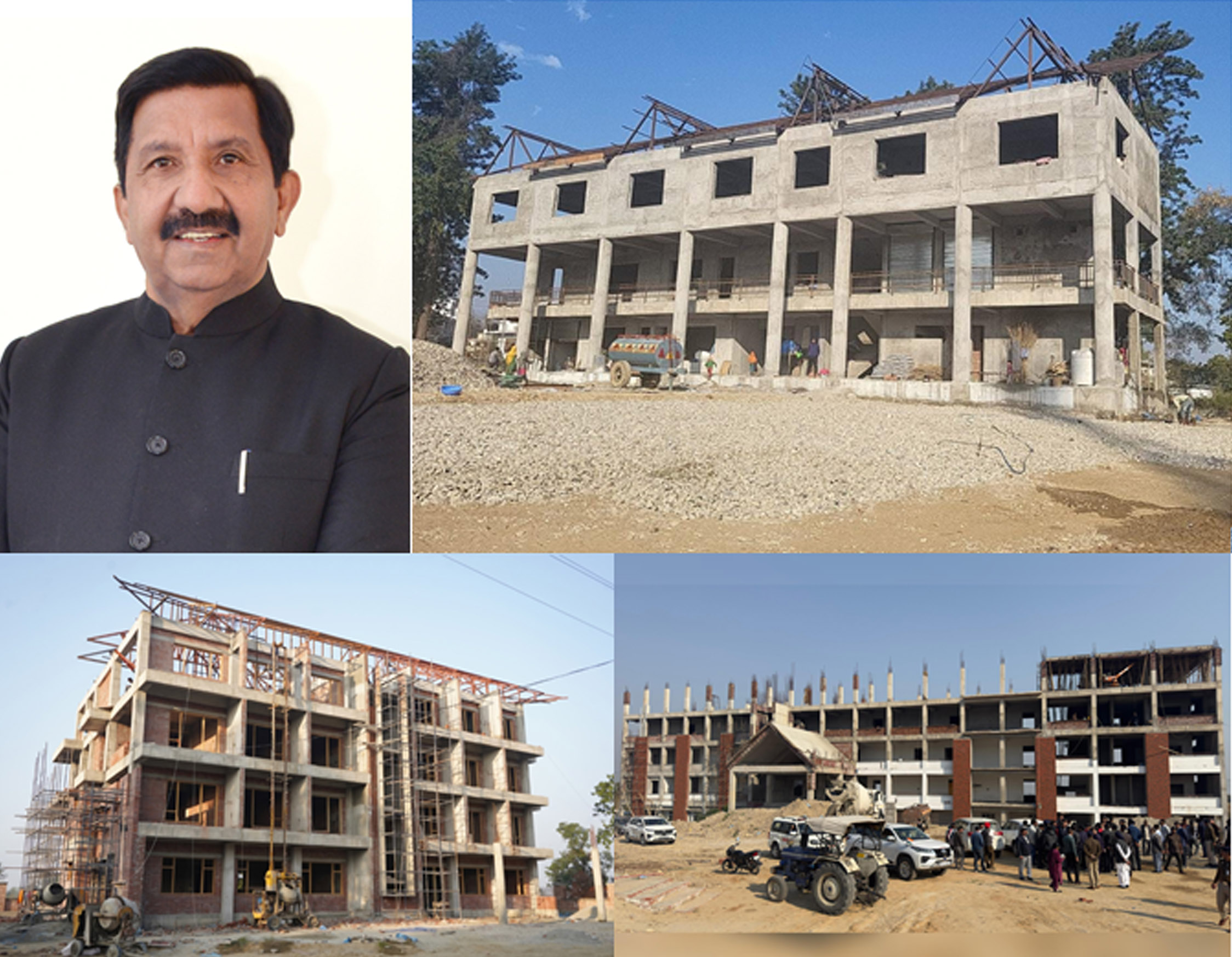 *Deputy Chief Minister reviewed the development works of Haroli*